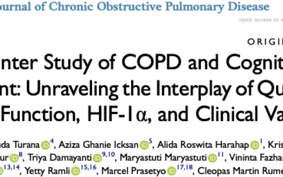 A Multicenter Study of COPD and Cognitive Impairment: Unraveling the Interplay of Quantitative CT, Lung Function, HIF-1α, and Clinical Variables